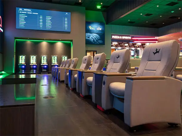 DraftKings space - Sports betting gaming options
