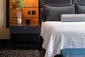 Tulalip suite bed fire day